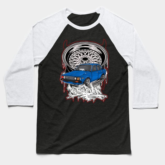 Toyota corola dx Baseball T-Shirt by Blunts